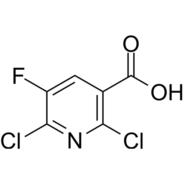 2,6-Dichloro-5-fluoronicotinic acid 82671-06-5